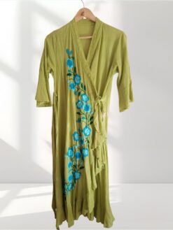 Alternative view of JADE KIMONO GREEN/Blue