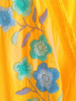 Alternative view of JADE KIMONO Jaune/Bleu