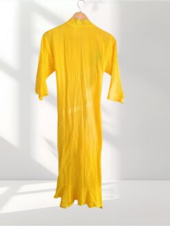 Alternative view of JADE KIMONO Yellow/Pink