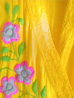 Alternative view of JADE KIMONO YELLOW/Green