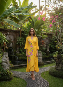 JADE KIMONO YELLOW/Green