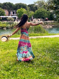 Alternative view of Lina Robe longue Vert