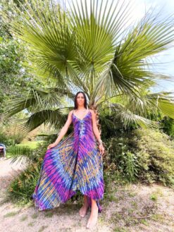 Lina Robe longue Violet