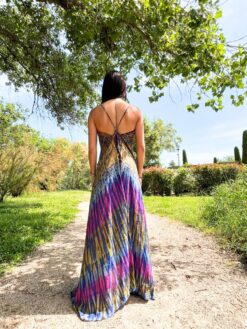 Alternative view of Lina Robe longue Violet