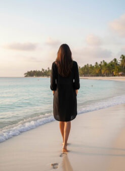 Alternative view of Chemise ALYA BLACK