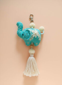 Alternative view of ELEPHANT Turquoise attache