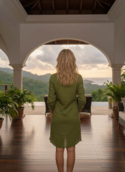 Alternative view of Chemise ALYA Vert/Multicolore