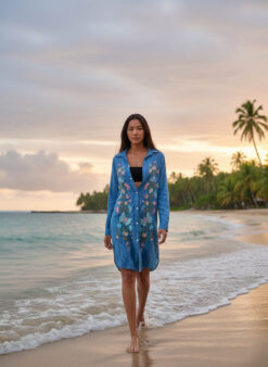 Chemise ALYA BLEU/Jeans