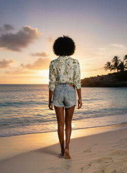 Alternative view of CHEMISE Jasmine