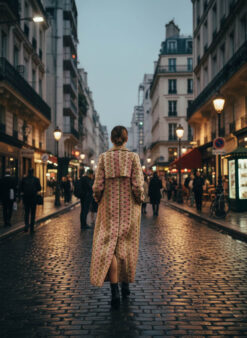 Alternative view of MANTEAU  YARA