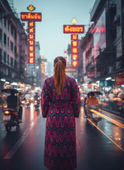 Alternative view of MANTEAU JANA