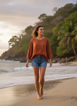 AYA Blouse Terracota